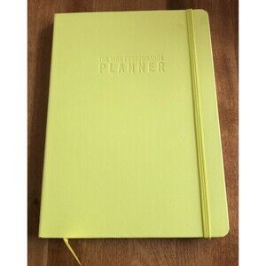 The High Performance Planner by Brendon Burchard Yellow Hardcover